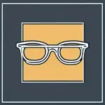 square glasses image